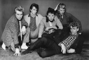 Rockats 1980, from left,Jerry Nolan,Guy Hemmer,Smutty Smiff,Stephen Dibbs Preston,Barry Ryan