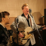 Dibbs in studio with Conny