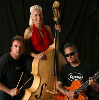 Hot Rod trio (Pete Bonny, Suzy Dughi, Buddy Dughi)