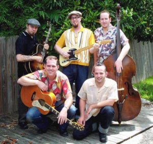 Shaun Young, with Dave Biller, Billy Horton, Bobby Horton and Buck Johnson.