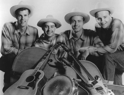 The Dave and Deke Combo's third line-up: DLance Ray Soliday, Shorty Poole, Deke Dickerson and Dave Stuckey Drums